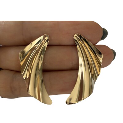 Foto Brinco Wings em Dourado