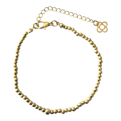 Foto Pulseira Mini Bolinhas em Dourado