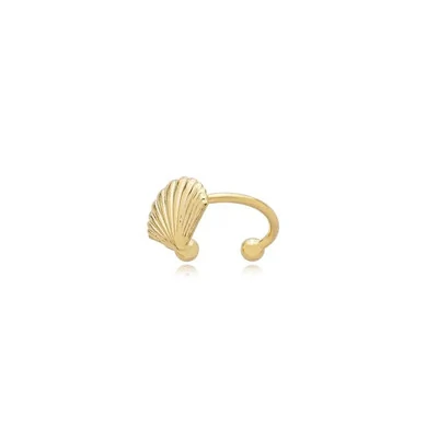 Foto Piercing Fake Concha ou Estrela Dourado