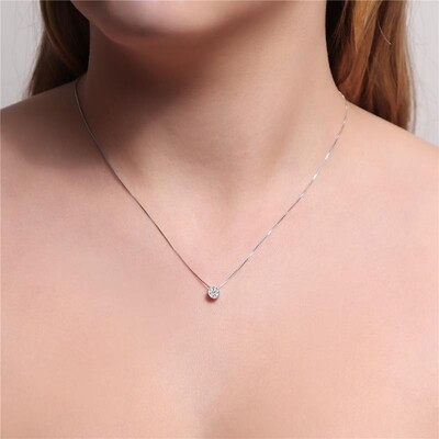 FotoColar Círculo Cravejado na Veneziana em Ródio