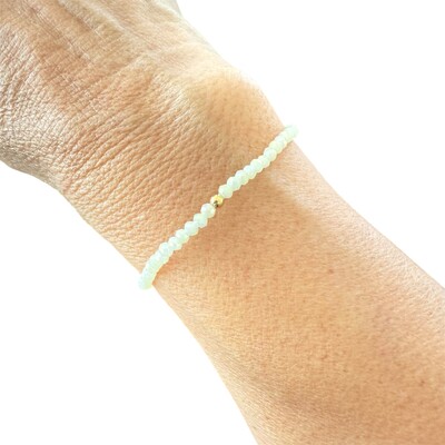 Foto Pulseira Cristal Colors em Dourado