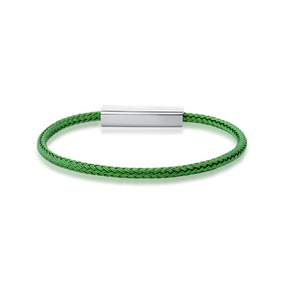 Foto Pulseira Aço Colorido com Fecho em Ródio