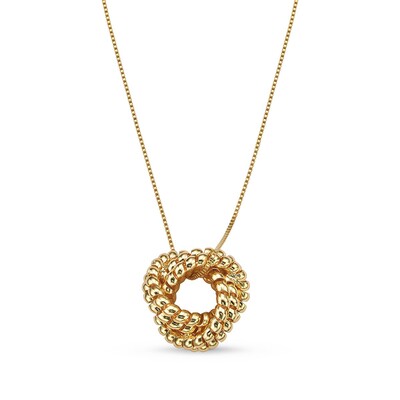 Foto Colar com No de Bolinhas em Dourado