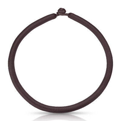 Foto Colar Fio Grosso Preto