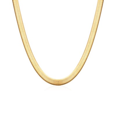 Foto Colar Fita Dourado