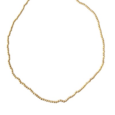 Foto Colar Mini Bolinhas em Dourado