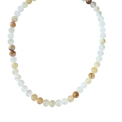 Foto Colar Quartzo Leitoso Natural