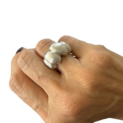 Foto Anel Acetinado 3 Gomos