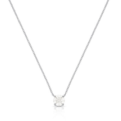 Foto Colar Moissanite Ilusion 3X3MM 2CT em Prata 925