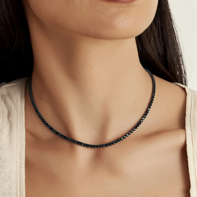 FotoColar Riviera 3 Pontas Ródio Negro