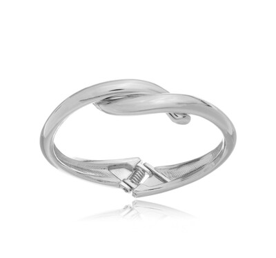 Foto Bracelete Entrelaçados em Ródio