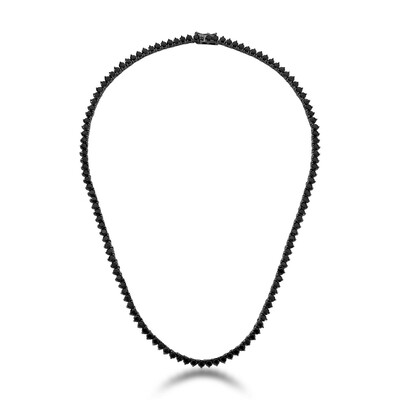 Foto Colar Riviera 3 Pontas Ródio Negro