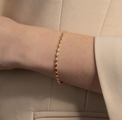 FotoPulseira Arroz em Dourado