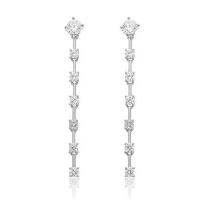 Foto Brinco Fio Faca em Ródio