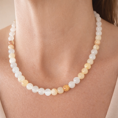 FotoColar Quartzo Leitoso Natural