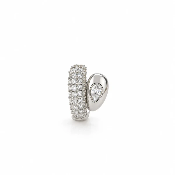 Piercing Fake Cravejado com Gota