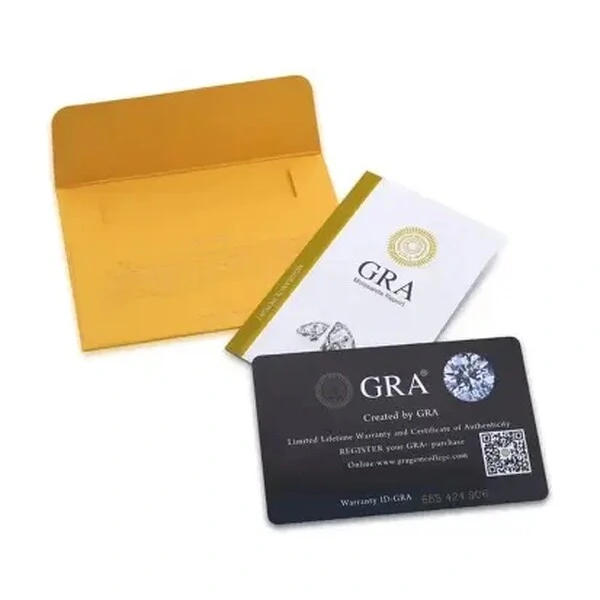 Anel Duas Pedras Moissanite 3 CT em Prata 925 com Certificação GRA