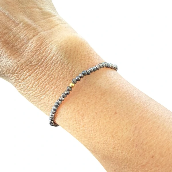 Pulseira Cristal Colors em Dourado