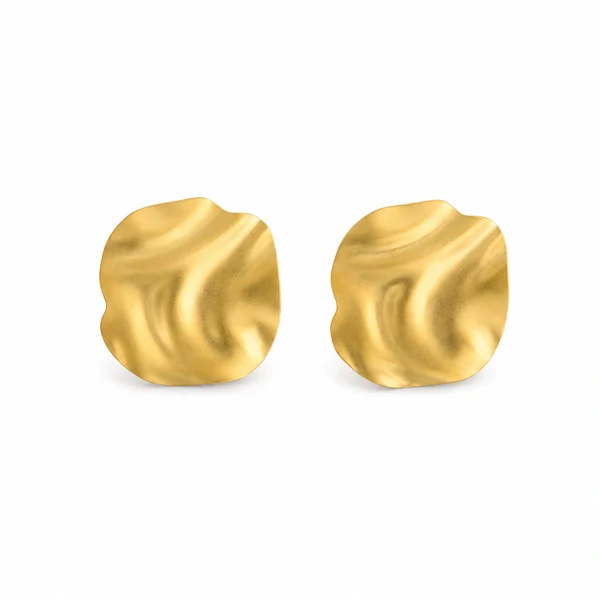 Brinco Dourado Fosco