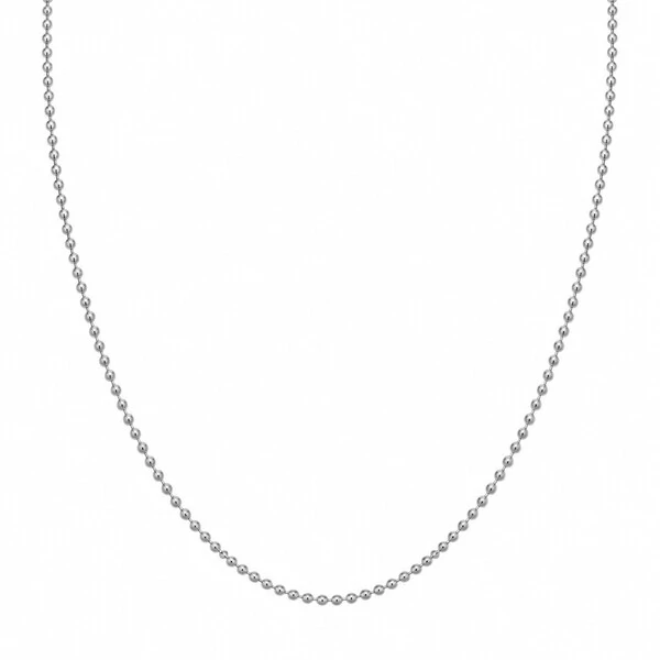 Colar Longo Bolinhas Diamantadas