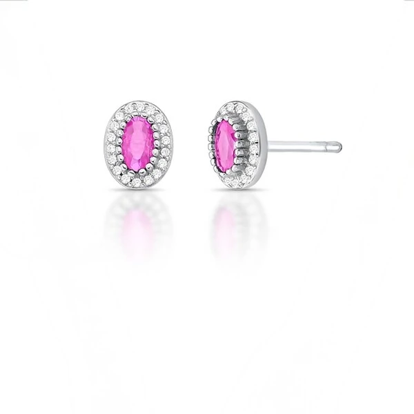 Brinco Princesa Rubelita na Prata 925