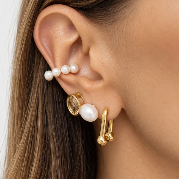 Piercing Fake Pérolas Shell