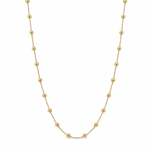 Chokker Bolinhas em Dourado