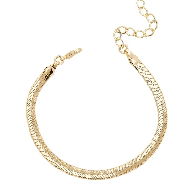 Pulseira Fita em Dourado