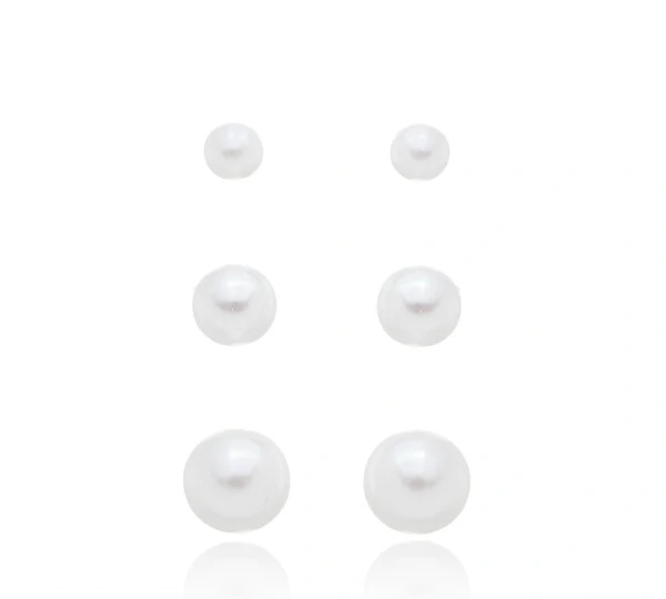 Brinco Pérola em Rodio