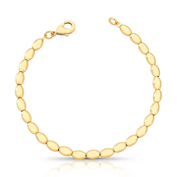 Pulseira Arrozinho em Dourado