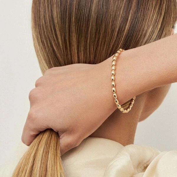Pulseira Arrozinho em Dourado