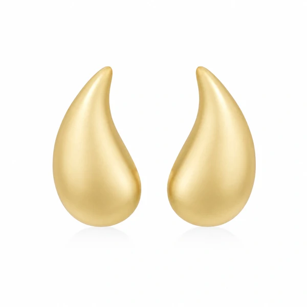 Brinco Dourado Fosco
