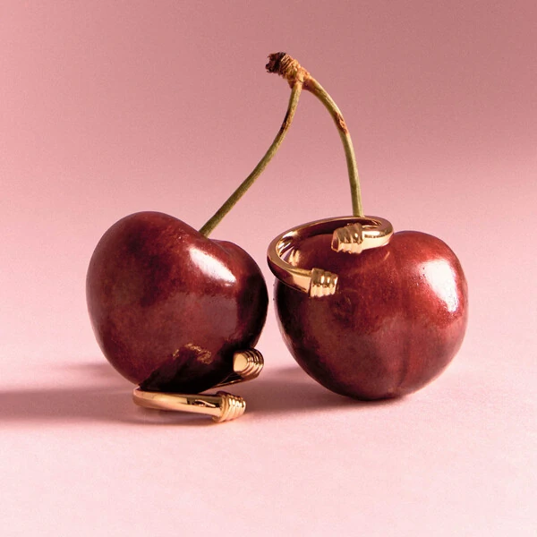 Anel Regulável com Nó nas Pontas em Dourado