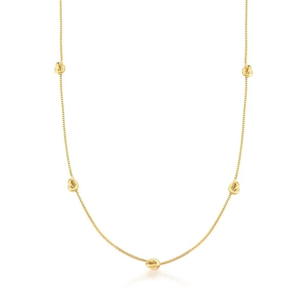 Colar com Noszinhos em Dourado