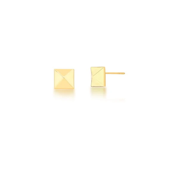 Brinco Spike P em Dourado
