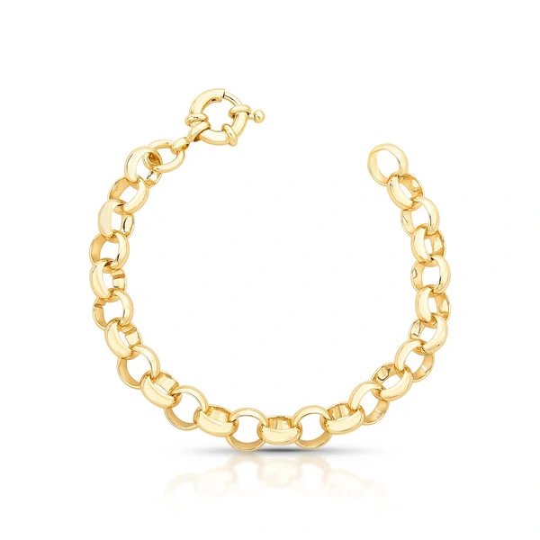 Pulseira Elos Portugueses em Dourado