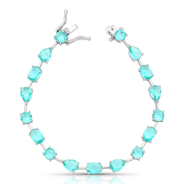 Pulseira Riviera Faca em Ródio