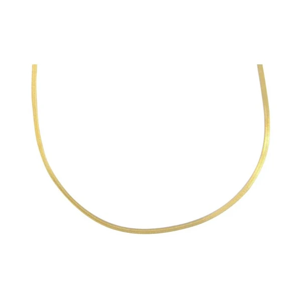 Colar Fita Fina Dourada