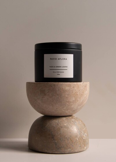 Foto Vela Perfumada | Yuzu & Green Leaves