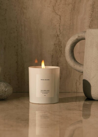 Foto Vela Perfumada | Yuzu & Green Leaves