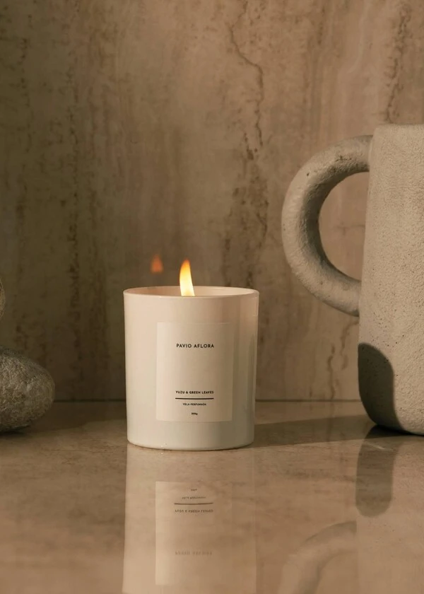 Vela Perfumada | Yuzu & Green Leaves