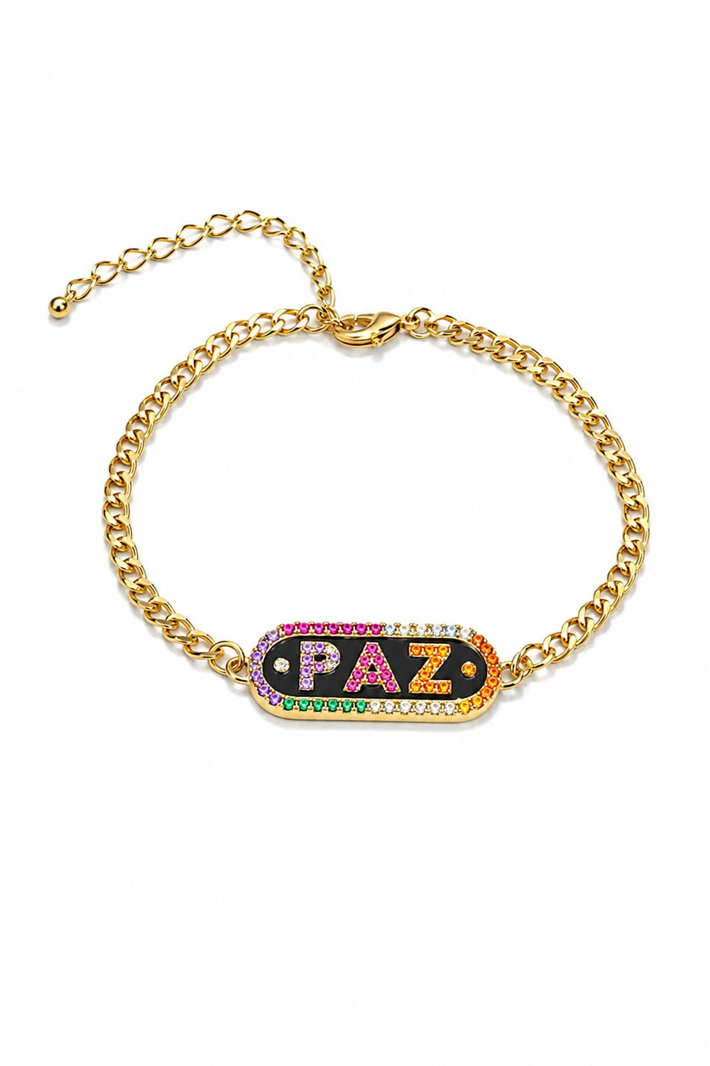 Foto Pulseira Paz Ouro 18k