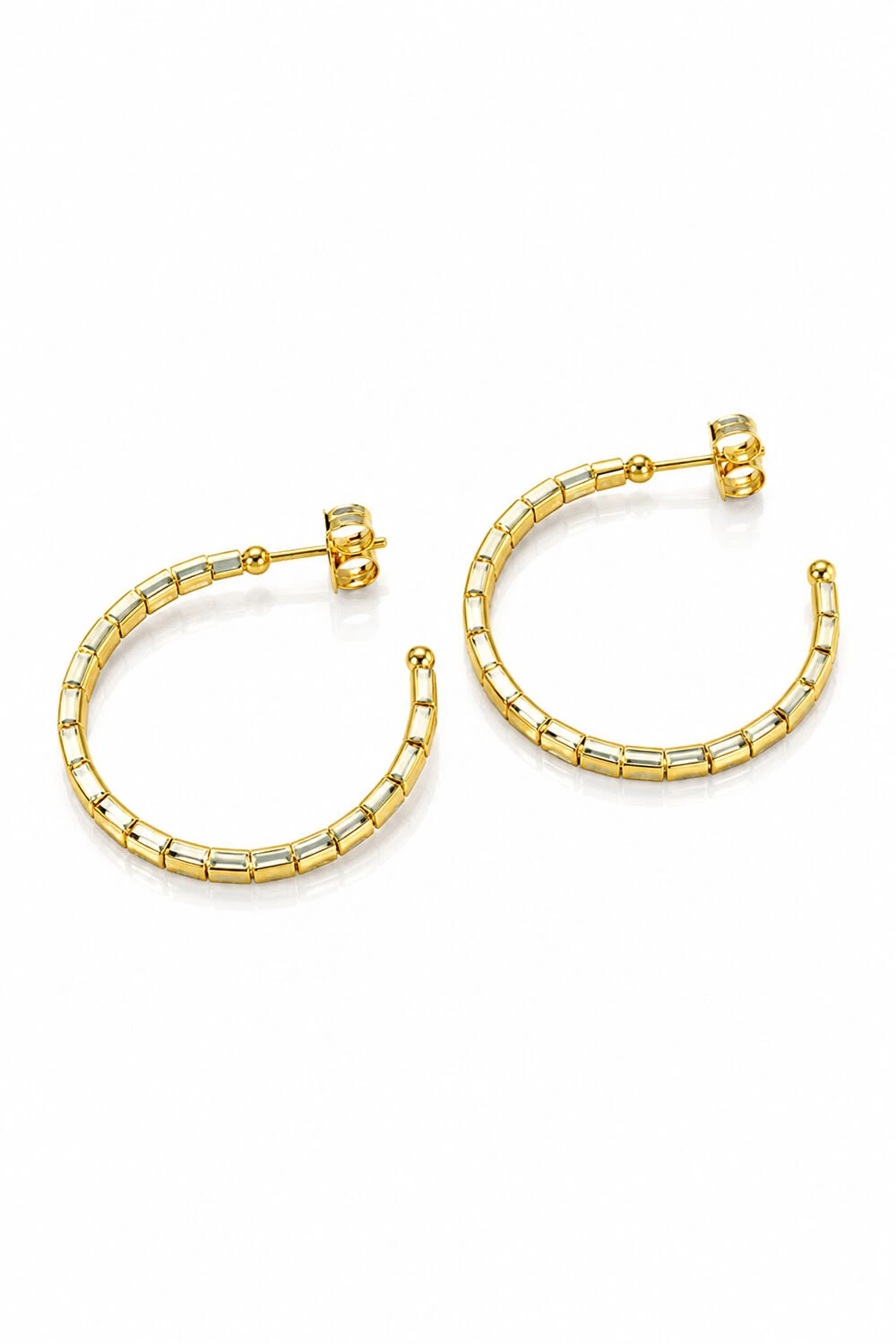 Foto Brinco Argola Canutilho M Ouro 18k