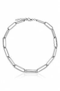 Colar Elos Cartier Ródio