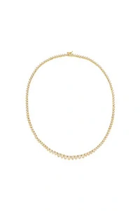 Colar Riviera Liz Zircônia Gold Ouro 18k