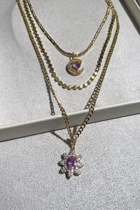 Colar Bolinhas Achatadas Dourado