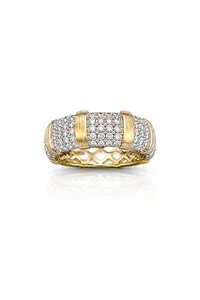 Anel Aliança Lívia Ouro 18k