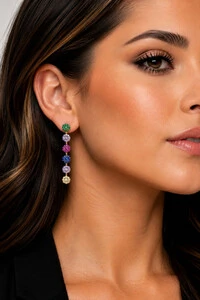Brinco Thassia Ouro 18k