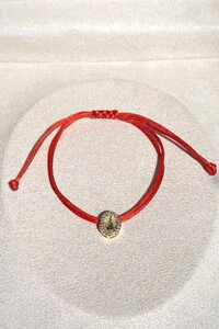 Pulseira Nsra Aparecida Zircônias Vermelha