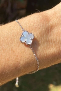 Pulseira Trevo Madrepérola P